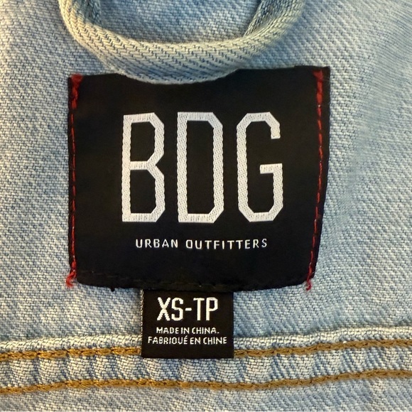 BDG Urban Outfitters Light Blue Denim Jacket - Picture 7 of 9